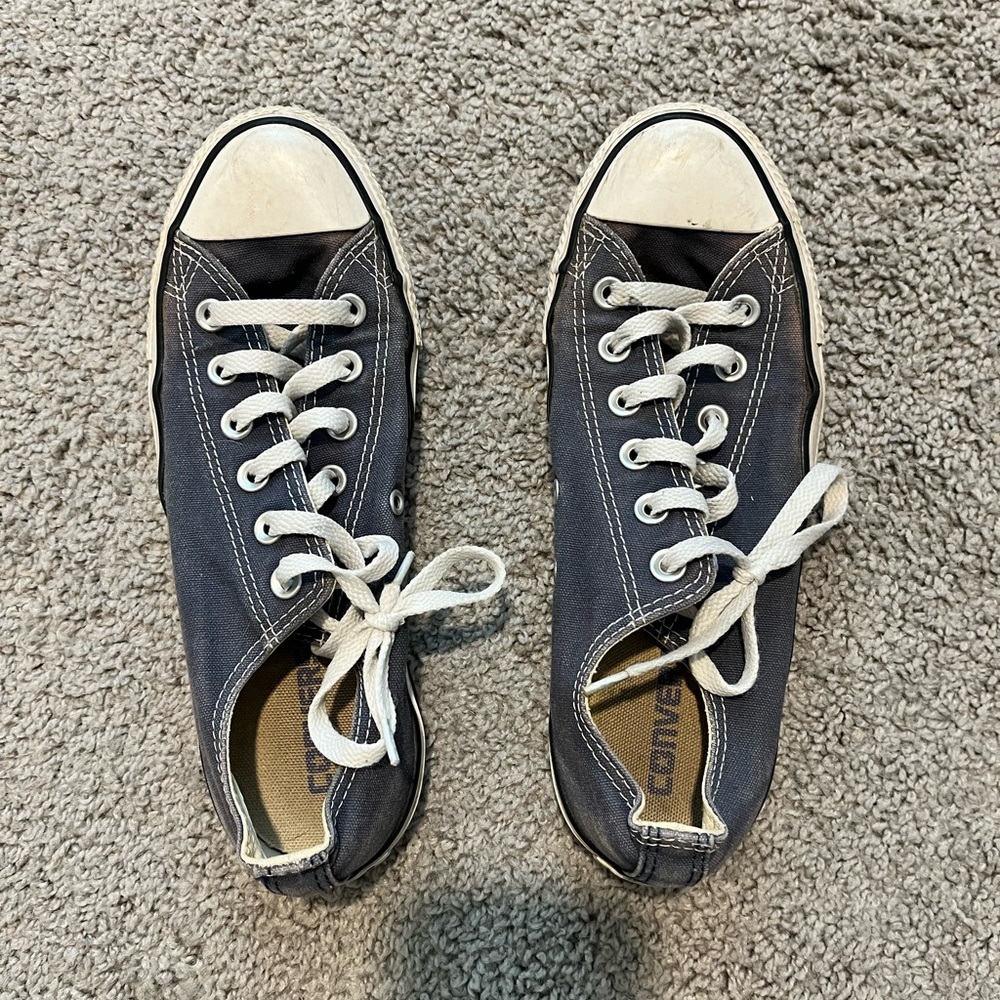 Converse Navy Blue Low-Top Sneakers